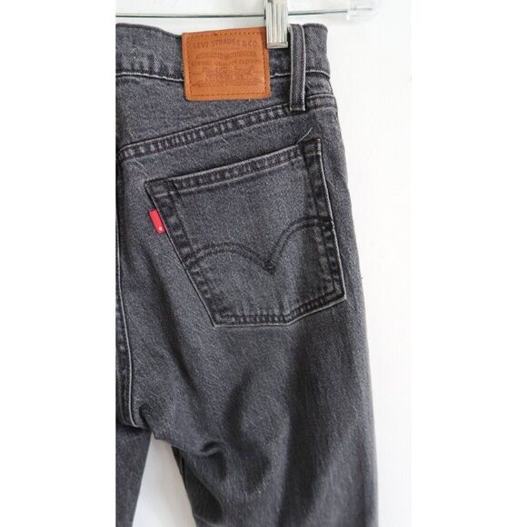Levi's Black Wedgie Jeans - Size 25 - Picture 6 of 10